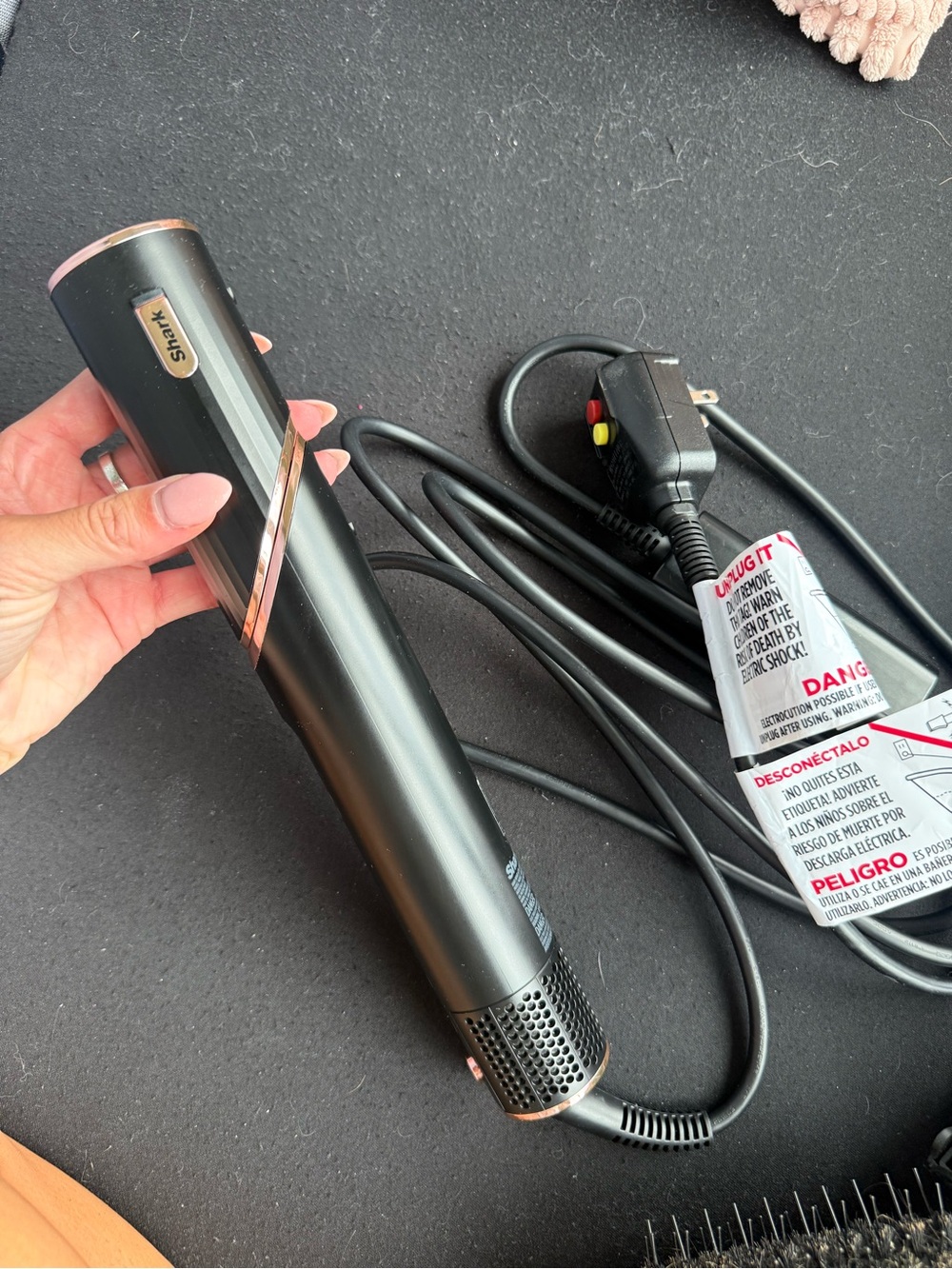 Shark FlexStyle Blowdryer - Black with Rose Gold Trim